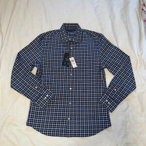 NWT Tommy Hilfiger Shirt SIZE M-15(32-33) slim fit stretch
